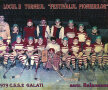 1979. Nuțu Andrei, primul din stînga jos, a făcut junioratul la CSȘ 2 Galați