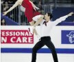 Tessa Virtue şi Scott Moir au cucerit cea de-a doua medalie de aur în proba de dans de patinaj artistic foto: reuters