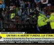 Un fan a intrat pe teren şi i-a arătat fundul lui Stanca