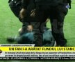 Un fan a intrat pe teren şi i-a arătat fundul lui Stanca