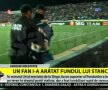 Un fan a intrat pe teren şi i-a arătat fundul lui Stanca