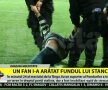 Un fan a intrat pe teren şi i-a arătat fundul lui Stanca