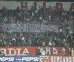 Suporterii rapidişti şi cei dinamovişti au făcut întotdeauna spectacol în tribune