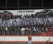 Suporterii rapidişti şi cei dinamovişti au făcut întotdeauna spectacol în tribune