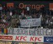 Suporterii rapidişti şi cei dinamovişti au făcut întotdeauna spectacol în tribune