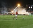 Suporterii rapidişti şi cei dinamovişti au făcut întotdeauna spectacol în tribune