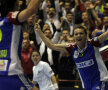 Iulia Curea sărbătoreşte încă unu din cele 7 goluri pe care le-a înscris ieri // Foto: Raed Krishan (Rm. Vîlcea)
