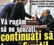 Prima pagină a Gazetei de azi, la şase ani de la declanşarea investigaţiei 