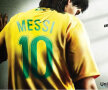 FOTO Messi şi Ronaldo, aşa cum nu vă imaginaţi: vedeta Barcelonei în tricoul Braziliei, iar cea a Realului în echipamentul Argentinei