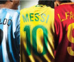 Messi, Ronaldo şi Fabiano apar în echipamentul altor naţionale.