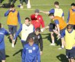 Steliştii au efectuat astăzi o şedinţă de pregătire foto: Cristi Preda