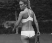 FOTO şi VIDEO » Surpriză! Bar Refaeli, o apariţie provocatoare în lumea tenisului
