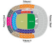 Harta stadionului la concerte
