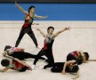 Japonezii au cel mai mare
număr de practicanți ai
gimnasticii ritmice