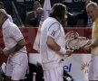Mansour Bahrami, John McEnroe şi Ilie Năstase au făcut spectacol la Arenele BNR // Foto: Raed Krishan