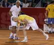 GALERIE FOTO Scîntei pe zgură » McEnroe, Năstase, Pavel şi Bahrami i-au distrat pe cei 4.000 de spectatori, la Arenele BNR