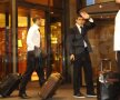 Sosirea lui Atletico Madrid la hotel FOTO: Raed Krishan
