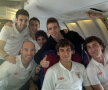 Jucătorii de la Bilbao, în avion