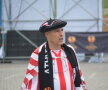 Fanii celor de la Athletic Bilbao în Piața Constituției 