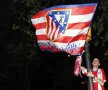 Fanii lui Atletico, exuberanți după triumf (foto: Reuters)