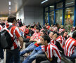 FOTO Fanii lui Bilbao au plecat supăraţi din România » ”Înghesuiţi la îmbarcare”