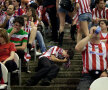 40.000 DE FANI TRIŞTI. În afara celor peste 10.000 de basci de la Bucureşti, 40.000 de fani ai lui Athletic au trăit meciul acasă, pe arena "San Mames" // Foto: Guliver/GettyImages