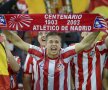 Cei mai fericiţi suporteri de pe 9 mai. Fanii lui Atletico Madrid