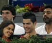 Cristiano Ronaldo și prietena sa au fost prezenți în tribunele turneului de la Madrid foto: reuters