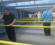 Unul dintre bişniţari îşi desfăşoară nestingherit activitatea
