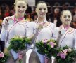 Sandra Izbașa, Cătălina Ponor și Larisa Iordache au cucerit cinci medalii în finalele pe aparate