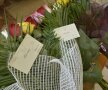 Buchetele de flori trimise de Prim-Ministrul României Foto: Cristi Preda
