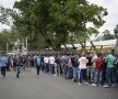 Cozi la National Arena pentru derby-ul Steaua-Dinamo foto: Raed Krishan