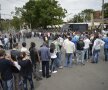 Cozi la National Arena pentru derby-ul Steaua-Dinamo foto: Raed Krishan