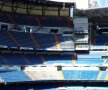 Tribunele în lucru de pe Bernabeu. Foto: AS