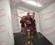 Bucuria din vestiarul CFR Cluj după cîştigarea campionatului / Foto: Raed Krishan
