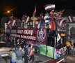 Fanii Clujeni au sărbătorit cucerirea campionatului pentru a treia oară în istorie