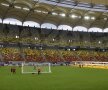 Dinamoviştii s-au antrenat pe Naţional Arena