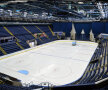 Capital FM Arena era ieri pregătită pentru hochei, nu pentru box