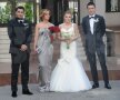 FOTO Imagini de la cununia religioasă a lui Dragoş Grigore » Naşii sînt Claudiu Niculescu şi Diana Munteanu