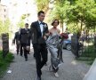 FOTO Imagini de la cununia religioasă a lui Dragoş Grigore » Naşii sînt Claudiu Niculescu şi Diana Munteanu