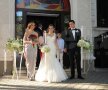 FOTO Imagini de la cununia religioasă a lui Dragoş Grigore » Naşii sînt Claudiu Niculescu şi Diana Munteanu