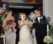 FOTO Imagini de la cununia religioasă a lui Dragoş Grigore » Naşii sînt Claudiu Niculescu şi Diana Munteanu