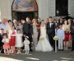 FOTO Imagini de la cununia religioasă a lui Dragoş Grigore » Naşii sînt Claudiu Niculescu şi Diana Munteanu