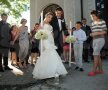 FOTO Imagini de la cununia religioasă a lui Dragoş Grigore » Naşii sînt Claudiu Niculescu şi Diana Munteanu