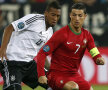 Acelaşi duel, altă coafură la Ronaldo: nici cu părul lins, nici cu ţepi  // Foto: Reuters
