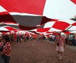 Fanii croați au dat tonul la meciul de la Poznan (foto: Reuters)