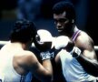 Teófilo Stevenson boxînd pentru ultimul său titlu olimpic, cucerit în 1980, la Moscova // Foto: Guliver-GettyImages