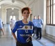 Olguţa vasilescu a venit să susţină cauza Universităţii. foto: Alex Nicodim