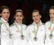Anca, Loredana, Simona şi Ana, pe podium