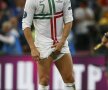 Cristiano Ronaldo după eliminarea Portugaliei în fața Spaniei (foto: Reuters)